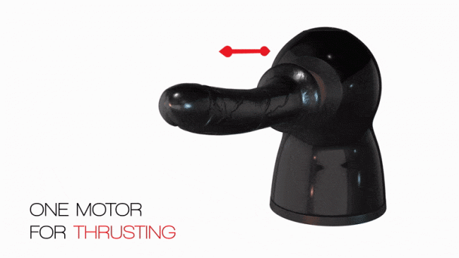 Sex maskin tillverkad av TPR. Fjärrstyrda funktioner. Thrusting och roterande funktioner. Lätt användning, enkel att ta med.