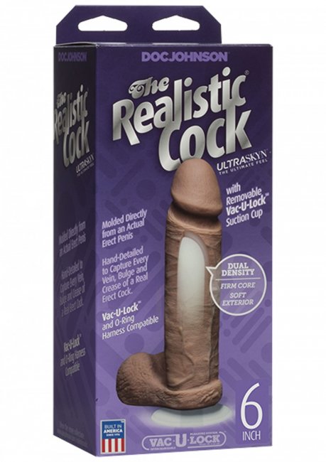 The Realistic Cock - UR3 18 cm - Realistisk dildo