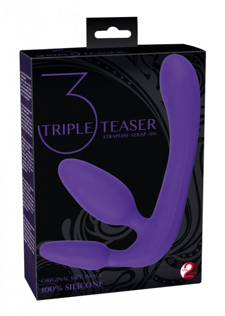 Triple Teaser Strapless Strap-On
