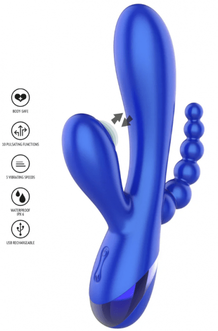 Triple Love Vibrator