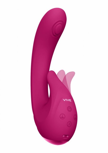 Uppladdningsbar vibrator. 3 motorer med 10 funktioner var. Vattentät. Högkvalitativ silikon. Tyst. Pulse wave funktion.