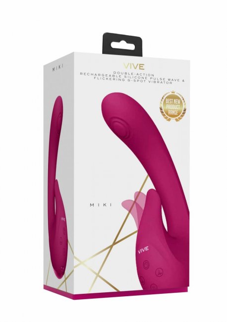 Uppladdningsbar vibrator. 3 motorer med 10 funktioner var. Vattentät. Högkvalitativ silikon. Tyst. Pulse wave funktion.