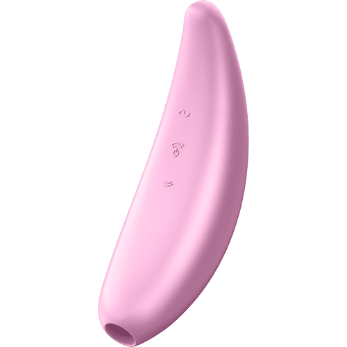 Satisfyer Curvy 3 - Rosa appstyrd lufttrycksvibrator