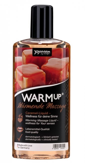 Warmup Caramel 150 ml - Värmande och med doft av karamell