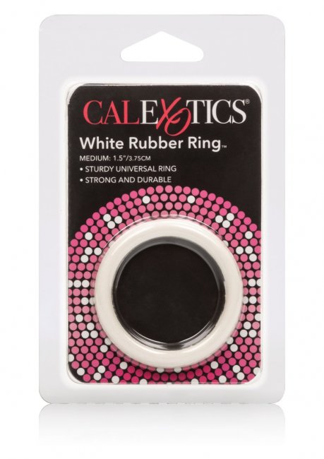 White Rubber Ring 3,75cm