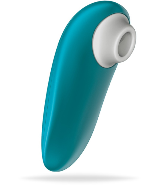 Uppladdningsbar lufttrycksvibrator tillverkad av mjuk silikon med 6 intensiteter. Tyst motor. Diskret och enkel användning.