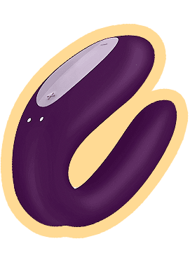 Satisfyer double joy couples vibrator bästsäljare sexleksaker